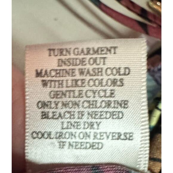 Y2K Floral Butterfly Womens Medium Studio Y Tank Top Blouson Rainbowcore Fairy - Picture 6 of 6